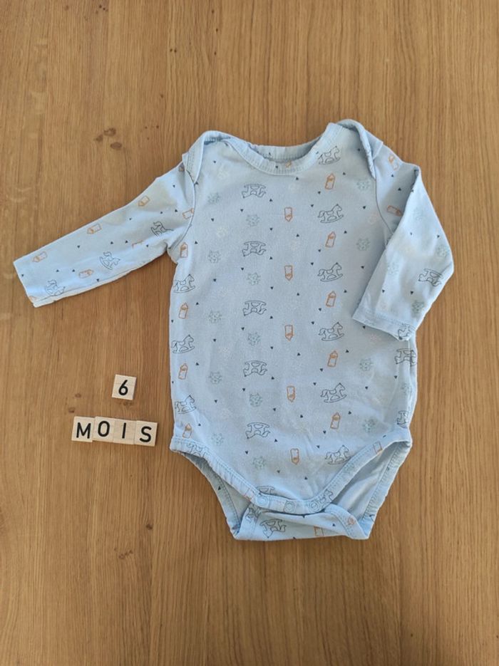 Lot de 3 bodies TAO 6 mois - photo numéro 2