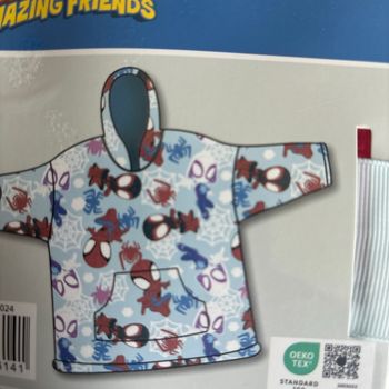 Poncho flanelle Spidey