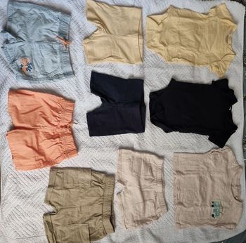 lot Lupilu 2-6 mois taille évolutive