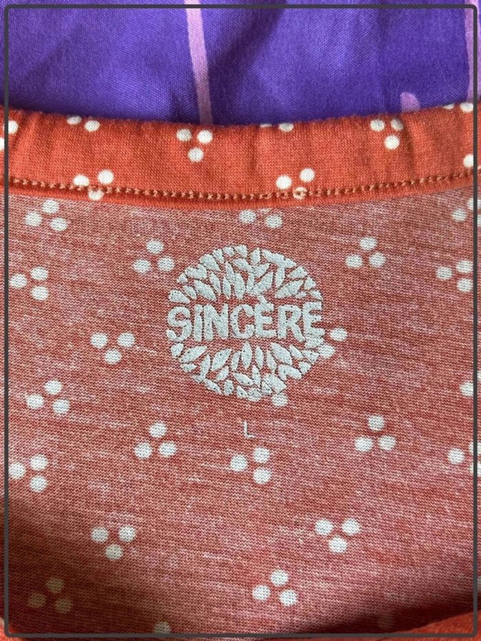 Blouse manche longue taille 40 marque sincère * - photo numéro 3