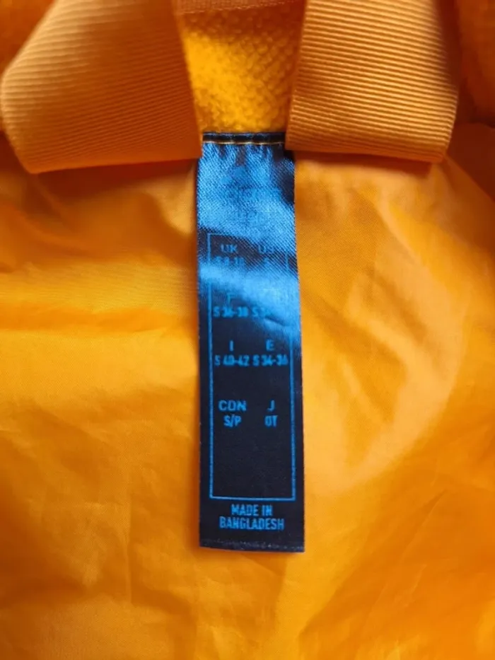Veste Adidas Terrex isolante à capuche jaune – Taille S (588) - photo numéro 10