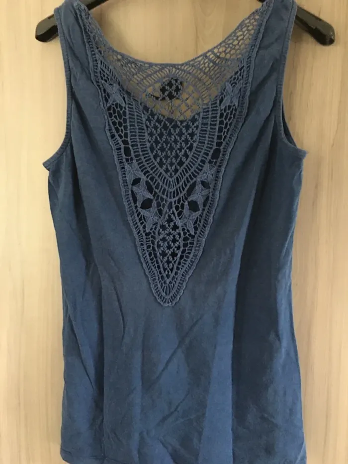 Débardeur bleu bonobo T.36 - photo numéro 2