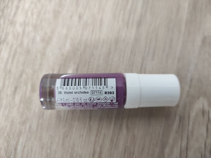 Vernis à ongles Yves Rocher violet orchidée - photo numéro 2