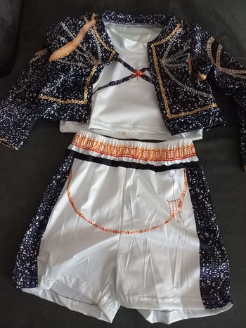 Deguisement 3 pièces kpop demon hunters hunter 5/6 ans veste short