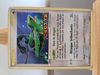 Rayquaza 22/107 holo reverse stamp - pokémon ex deoxys FR