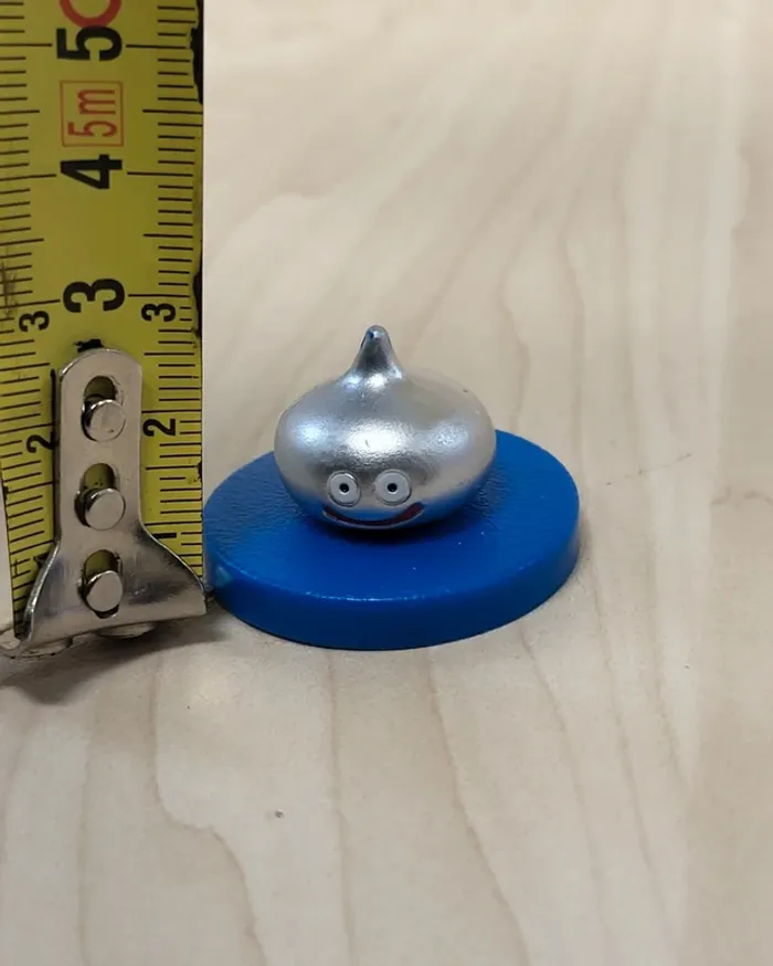 Figurine Dragon Quest × pepsi Slime argenté - photo numéro 5