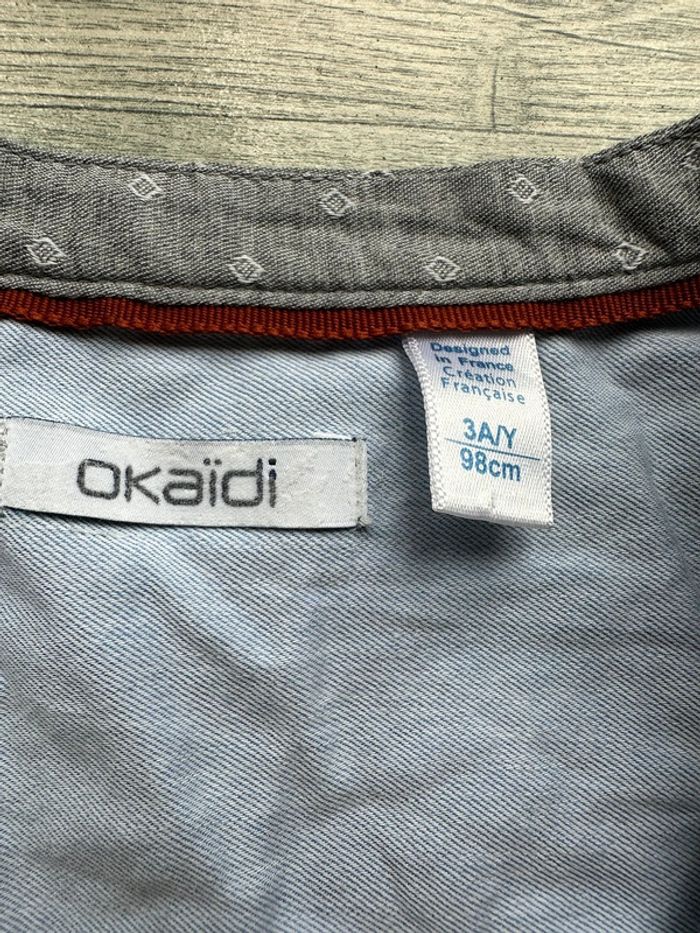 Chemise garçon 3 ans/98cm Okaidi - photo numéro 3