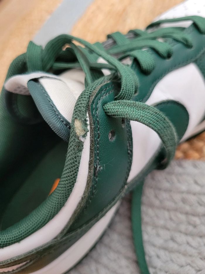 Nike Dunk Low Next Nature - Vertes et Blanches - photo numéro 6