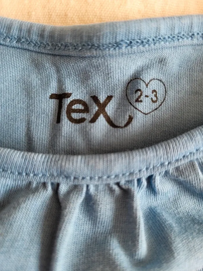 T-shirt manches courtes fille 2 ans 100% coton - photo numéro 4