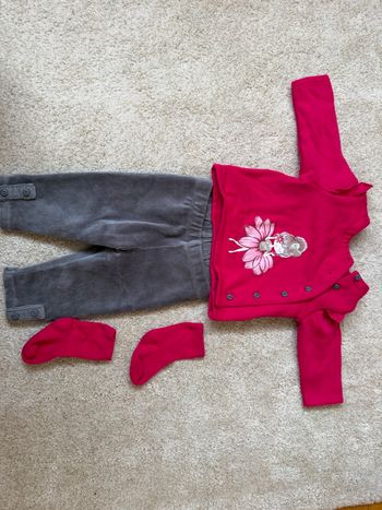 Ensemble fille - 3 mois