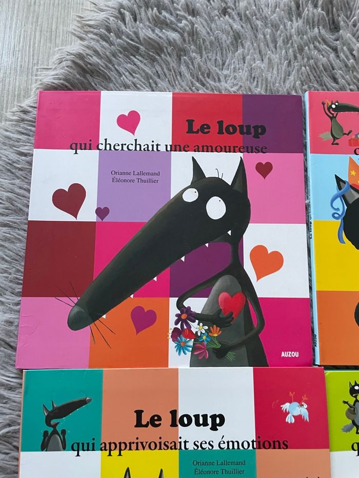 Lot de 4 livres Le loup - Auzou - photo numéro 7