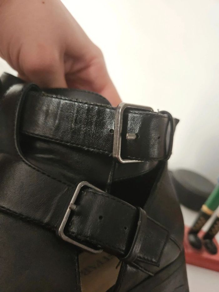 Bottines noir " Justfab/ taille 40" - photo numéro 20