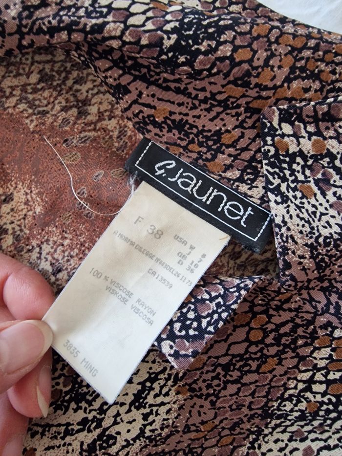 Chemise imprimé python Gaston Jaunet - photo numéro 5