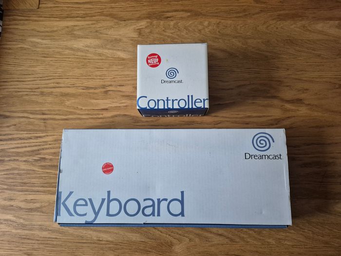 Lot Bundle pack clavier keyboard + Manette Pad Controller Sega Dreamcast Neuf