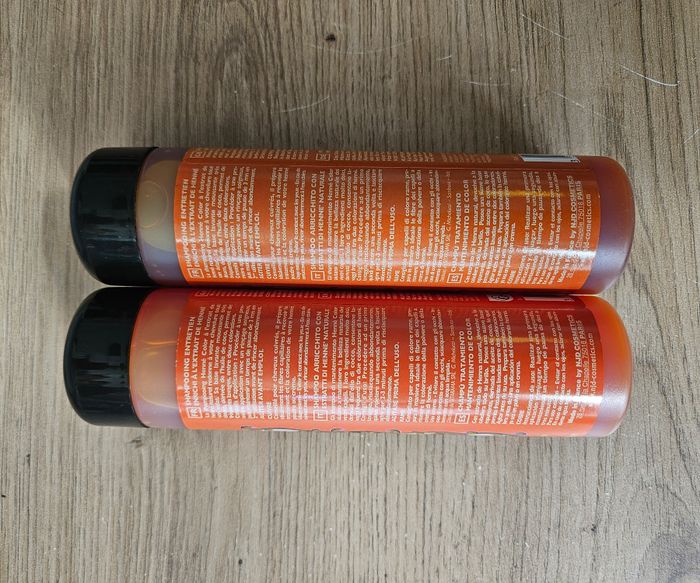 Lot de 2 Shampoing entretien couleur enrichi à l’extrait de henné - Henné Color - Cheveux cuivre - photo numéro 2