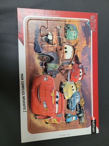 Puzzle le monde de cars 15 pièces Nathan