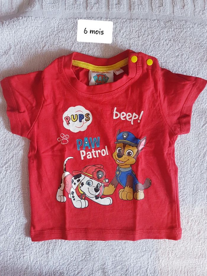 T-shirt paw patrol