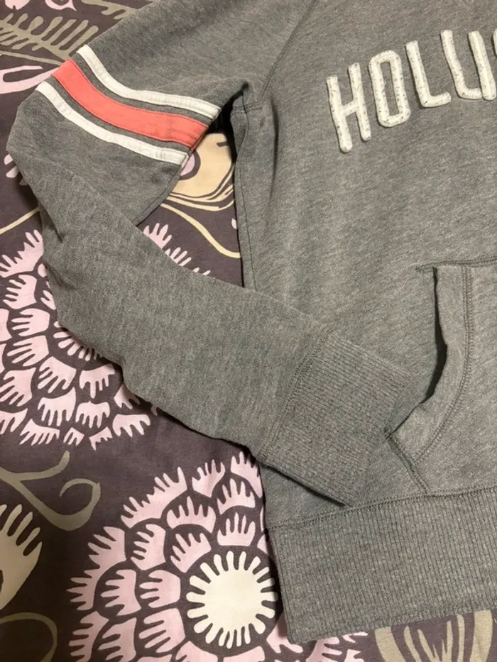 Lot de 2 sweats à capuche hollister taille s - photo numéro 3