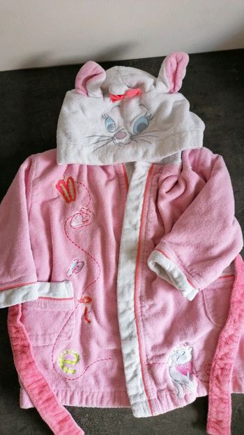 Peignoir disney Marie 6-12 mois