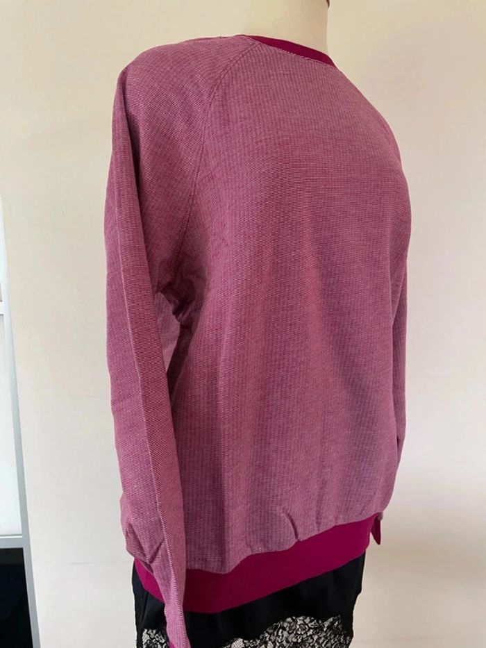 Lot de 2 pulls fuschia chiné - photo numéro 2