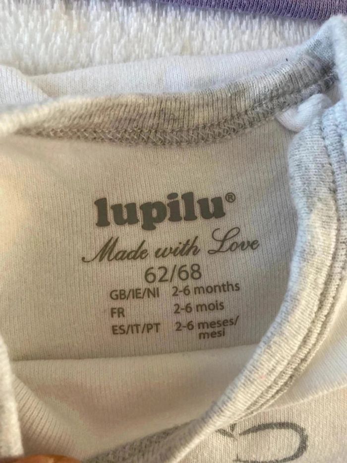 6 mois - lot 9 bodys manches longues - photo numéro 4