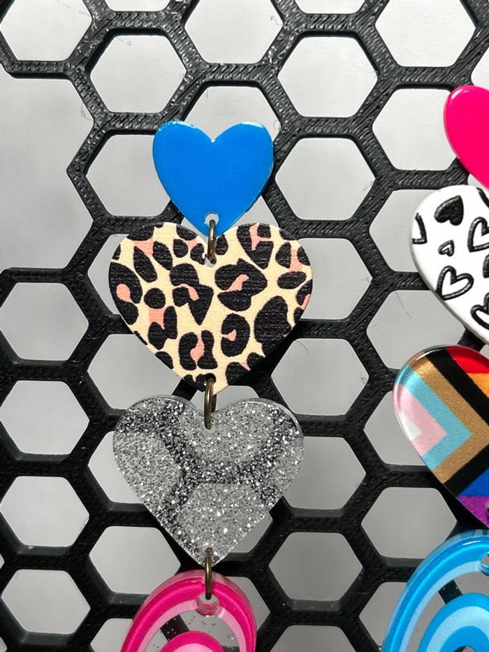 Boucles d’oreilles - Tous les coeurs du monde - photo numéro 3