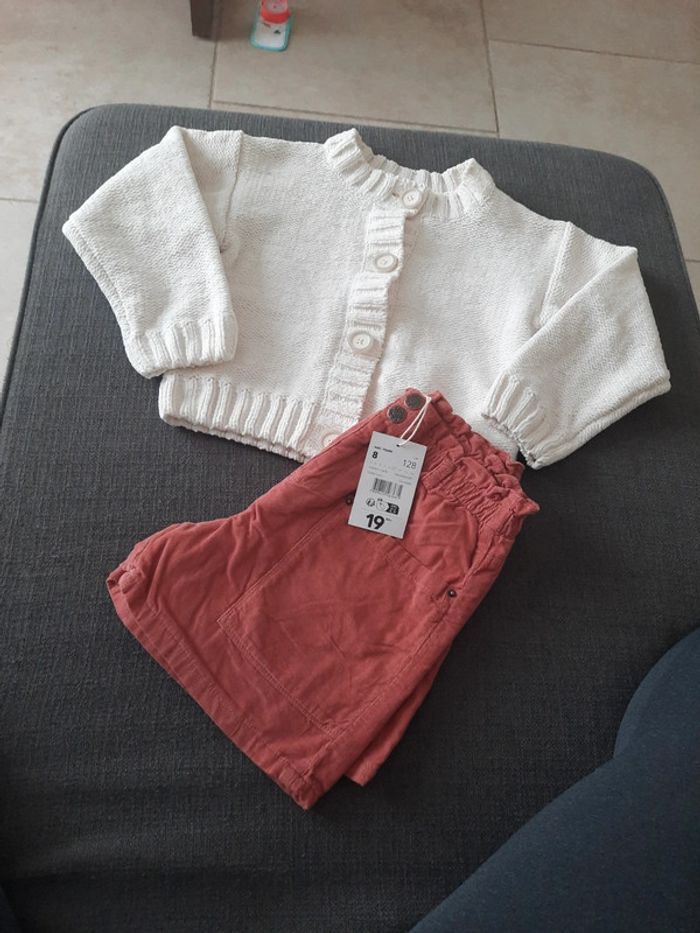 Gilet et short neuf DPAM