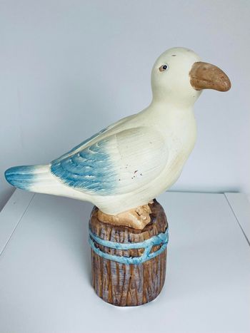 Statuette Mouette hauteur 26 cm