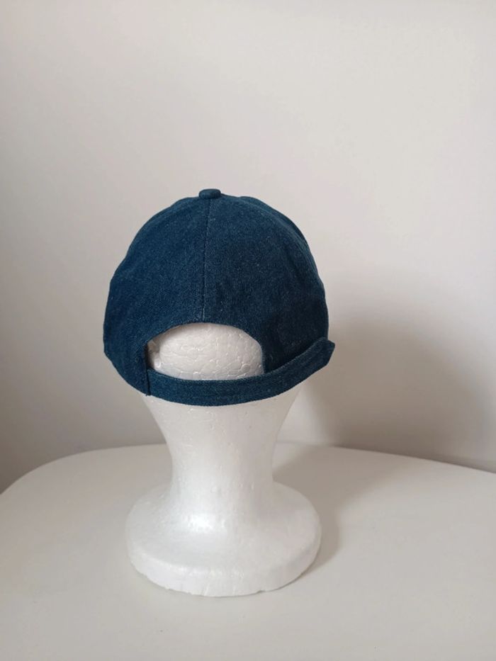 Casquette en jeans pour enfant - photo numéro 4