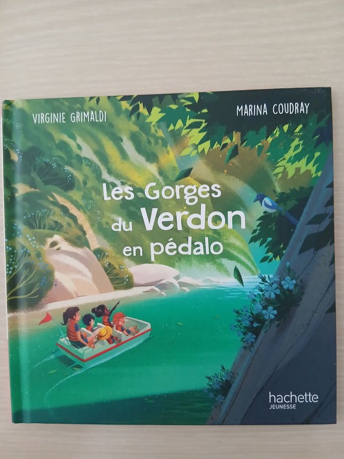 Livre d histoire pour enfants les gorges du verdon en pedalo - photo numéro 2