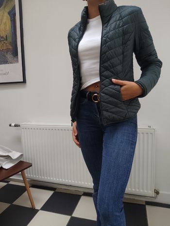 Veste matelassée - Laura Jo - 36 S vert
