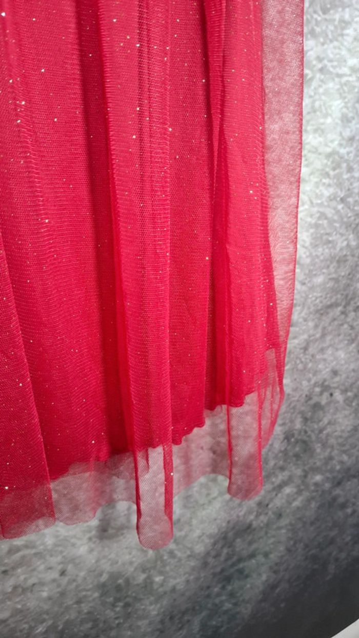 Robe bustier rouge brillante - photo numéro 6
