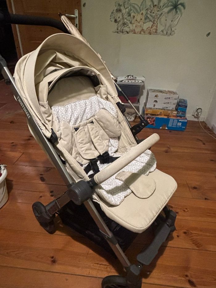 Poussette Twistshake tour beige toute option - photo numéro 4