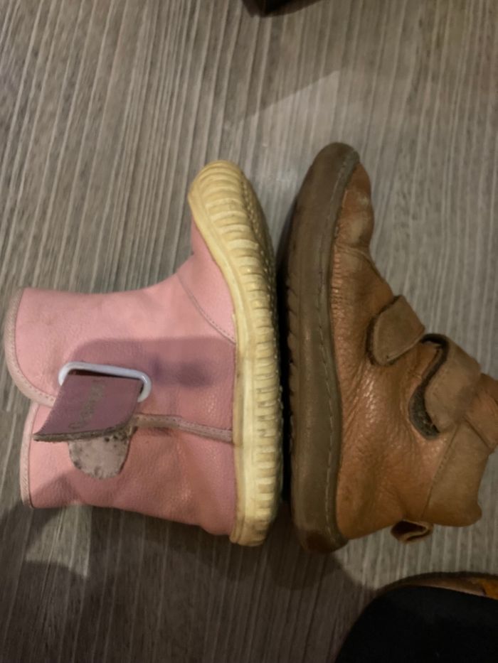 Bottines a scratchs fourrées - photo numéro 5