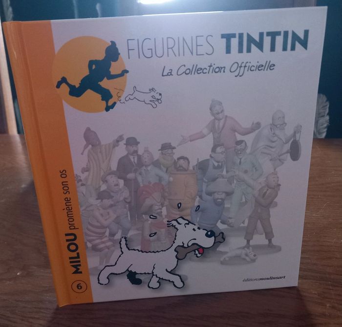 Figurine Milou promène son os - photo numéro 2