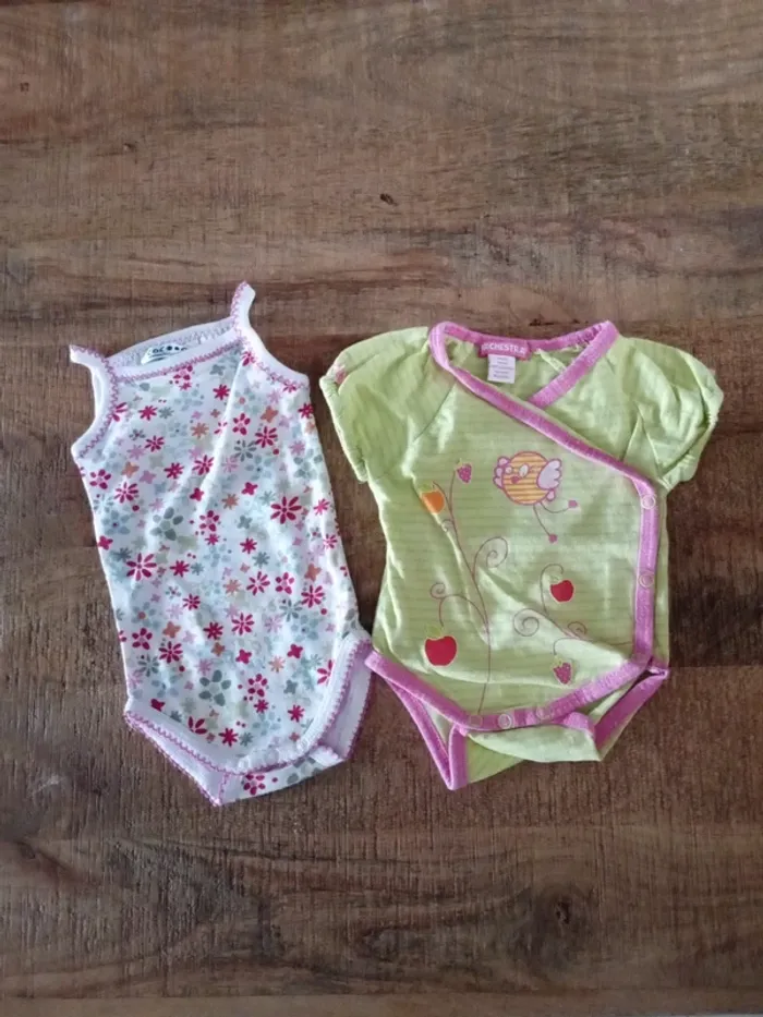 Lot de 2 bodies