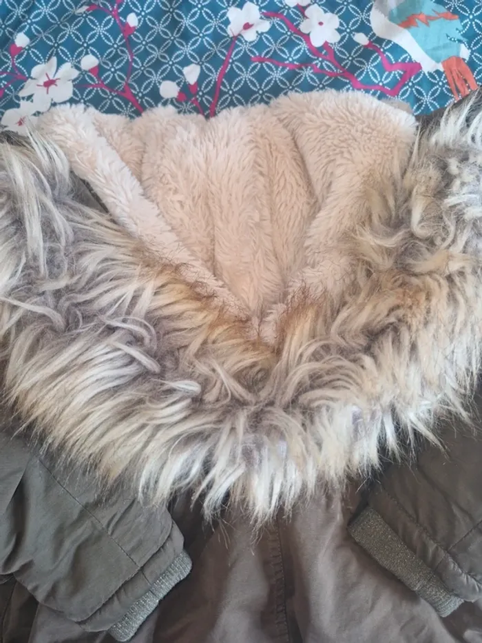 Manteau fourré fille - photo numéro 5