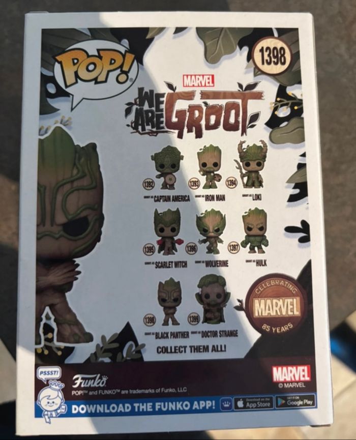 POP Groot as Black Panther - 1398 - photo numéro 4
