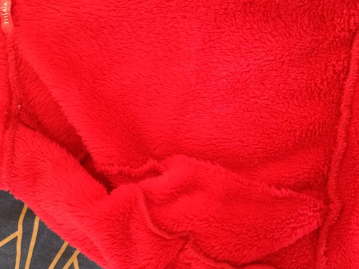 Veste polaire douce 4 ans rouge - photo numéro 3