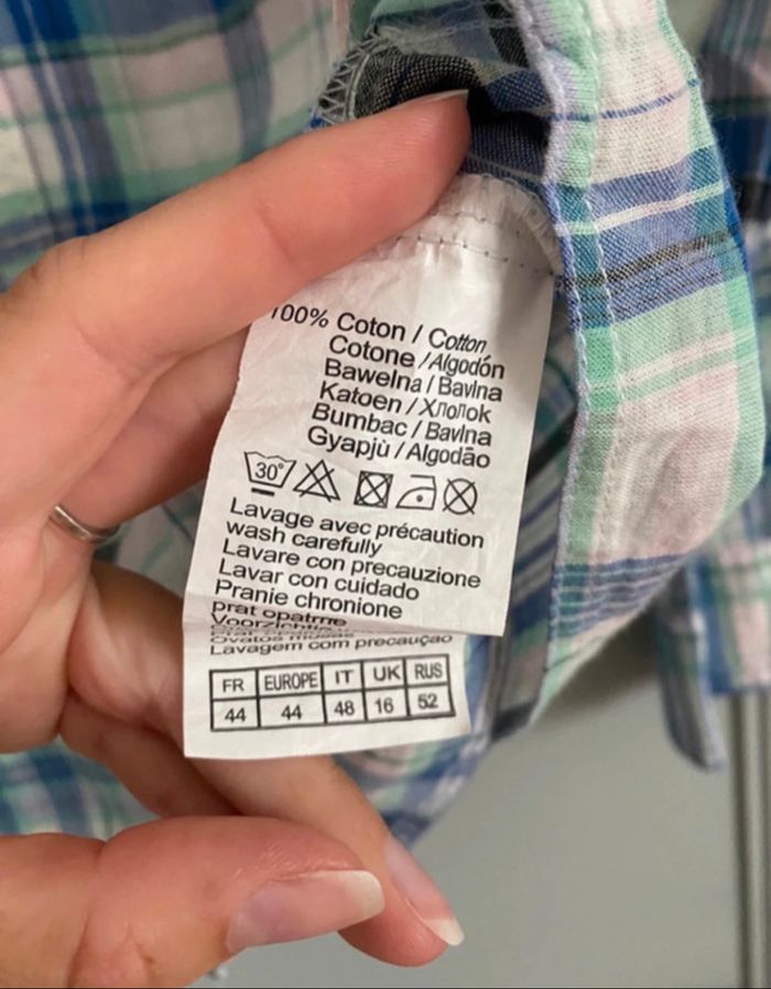 Chemise à carreaux - photo numéro 4
