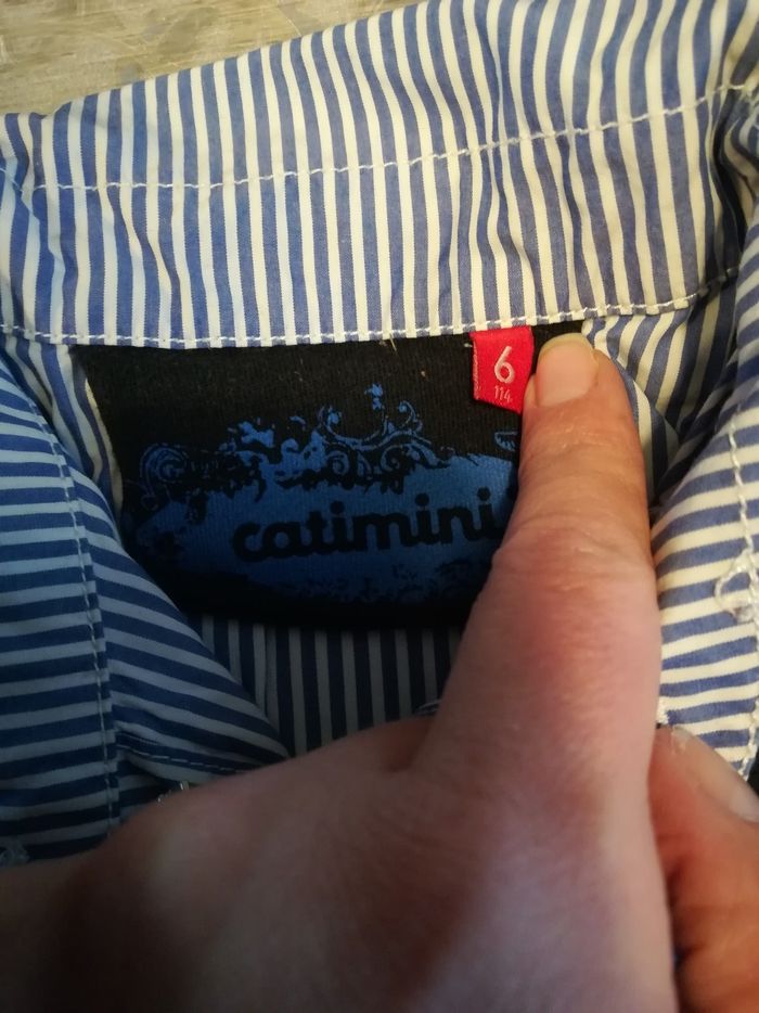 Polo chemise catimini 6 ans garçon - photo numéro 2