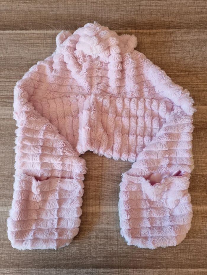 Bonnet écharpe et gants tout en 1 - photo numéro 3