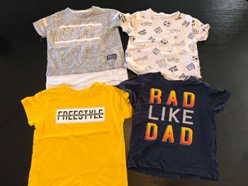 Lot de 4 t-shirts garcons