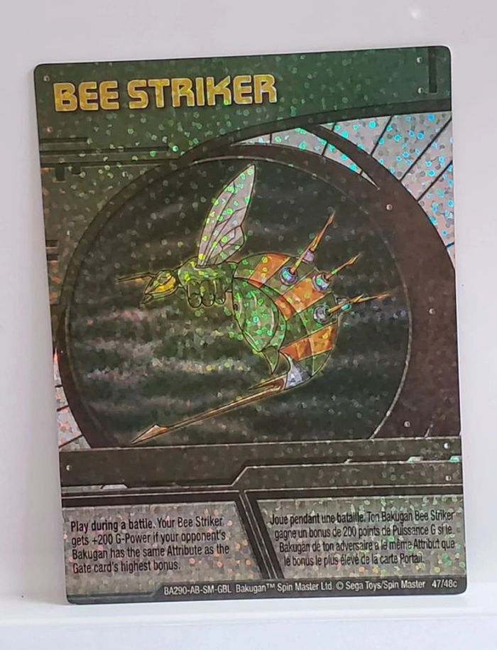 5 Bakugan Battle Brawlers Cards foil / cartes holographiques - photo numéro 14