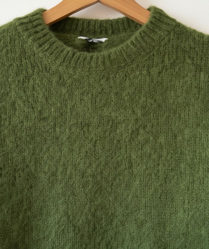 Pull maille Douce PISTACHE