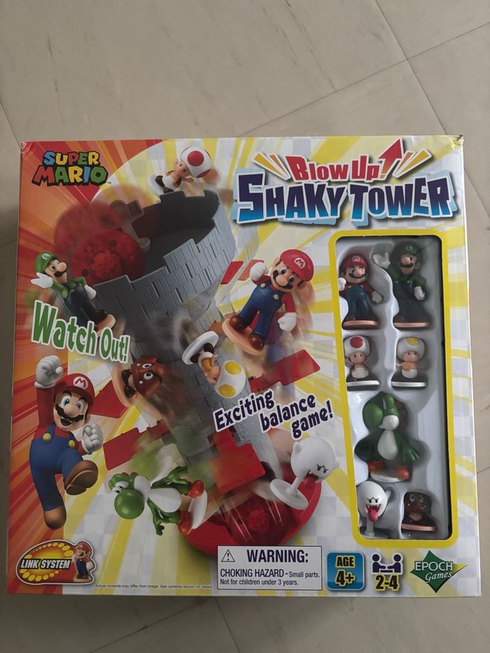 Jeu Mario shaky tower