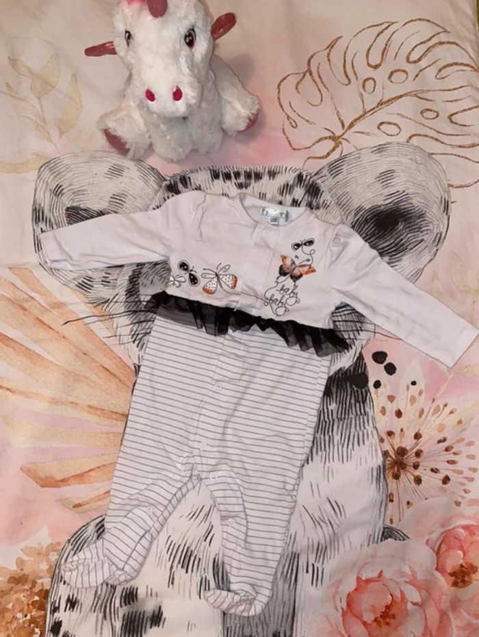 Pyjama coton, 6 mois, Mes petits cailloux.