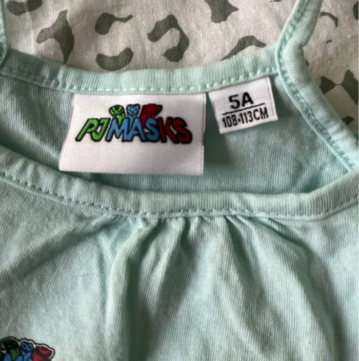 Combishort Pyjamasques Bleu Clair - photo numéro 3