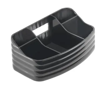 Boîte porte-maquillage noir GL00 GLADI 7.5 × 18.5 × 10.5 cm Neuf