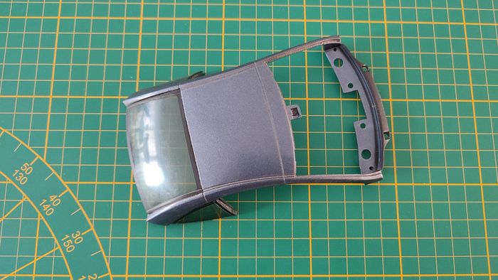 Toit + vitre arrière pièce détachée miniature Peugeot 307 CC Solido 1/18 1/18e 1/18eme #B71